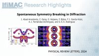 Spontaneous Symmetry Breaking in Diffraction