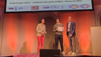 Jaime wins 1st Prize in the Student Paper Competition at Metamaterials Conference 2025
